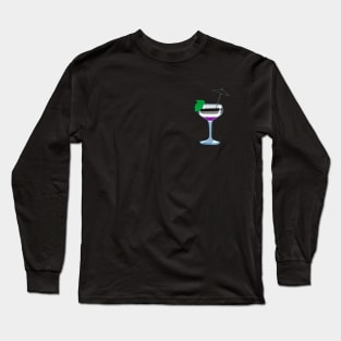 Asexual cocktail #2. Want some drink? Long Sleeve T-Shirt